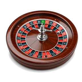 Señal de la ruleta con la rueda numerada y la bola